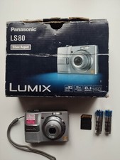 APPAREIL PHOTO CAMERA NUMERIQUE 8,1 MP  Panasonic Lumix DMC -LS80 SD CARTE 1GB
