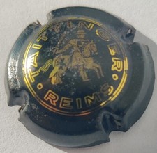 Ancienne Capsule de Champagne Quart TAITTINGER 3 PATTES rare