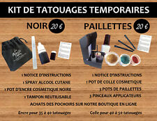 Kit de tatouage temporaire