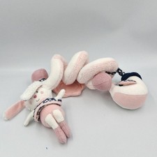 Spirale d'activités doudou lapin rose Miss Chipie SAUTHON - 35254