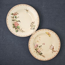 Assiettes Creuses Décor Carmen Sarreguemines Terre De Fer Polychrome