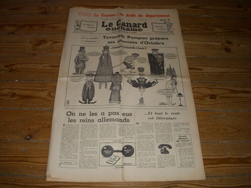 Canard enchaine 2599 - canard,