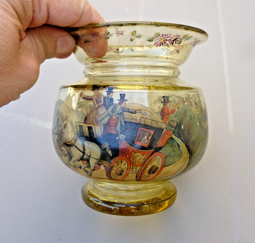 Vase cristal bohème - en,