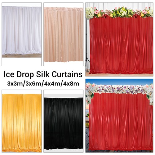 Rideaux fond ice silk - de,