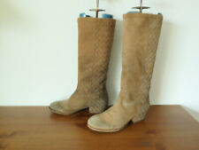 ASH Belles Bottes tout cuir beige T 37