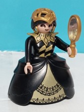 PLAYMOBIL FIGURINE REINE MALÉFIQUE BLANCHE-NEIGE REF 4381 4591 FORÊT MAGIQUE ...