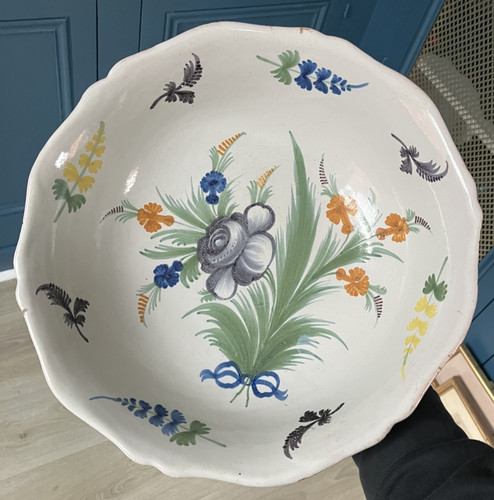 Beau grand saladier xixème - grand,