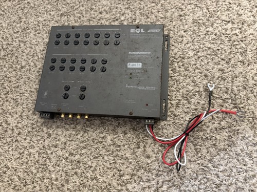 Audio control eql channel - eql, 2-channel