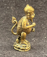 Statuette amulette en laiton
