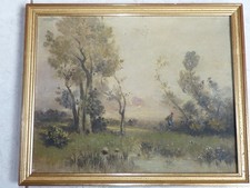 Tableau peinture huile sur