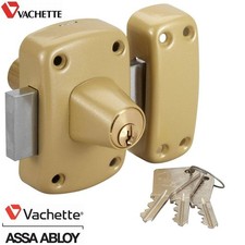 Vachette CYCLOP Assa Abloy  Serrure Verrou à Cylindre pour Porte de 29 à 37 mm