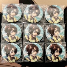 Badge Attack On Titan Hanji Umi Can Full Color Ver. Set Of 9