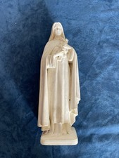 Ancienne statuette Sainte Thérèse de Lisieux plâtre 