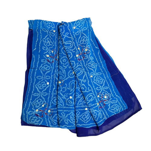 Robe mariée bleue indienne - bleue,