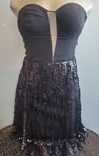Nwot bebe strapless mesh - nwot,