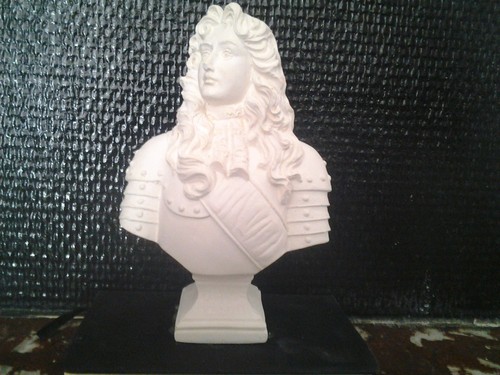 Louis xiv buste plâtre de - plâtre,