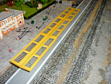 Maquette Quai de gare eschelle