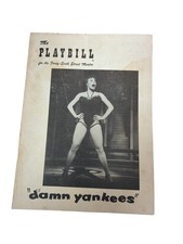 1955 Damn Yankees Playbill