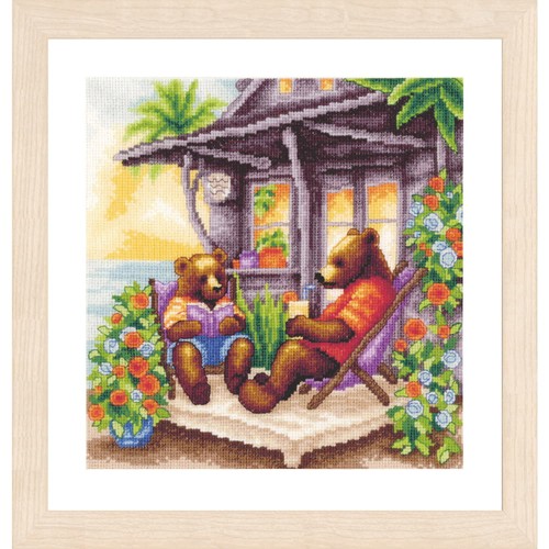 Kit broderie point de - de,
