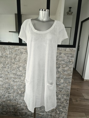 Not shy robe longue lin - robe, mi