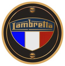 STICKER LAMBRETTA SCOOTER