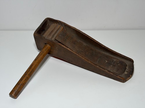 Crécelle artisanale bois - crécelle, en