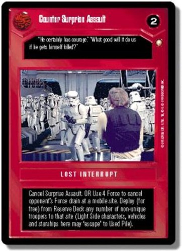 Counter surprise assault - counter,