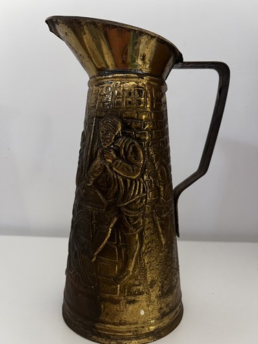 Aiguière laiton décor - laiton,