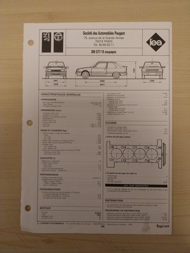 Peugeot 309 gti s 1905 - 16,