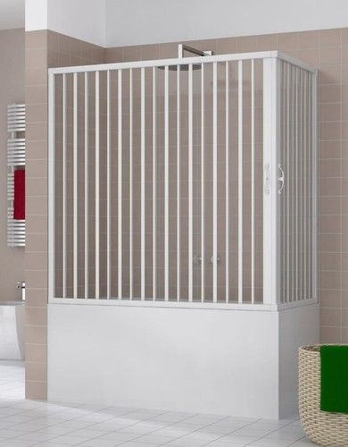 Pare baignoire angle pvc - d'angle,