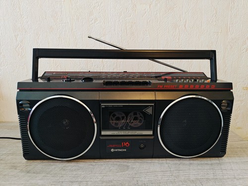 Boombox ghettoblaster hitachi - boombox,