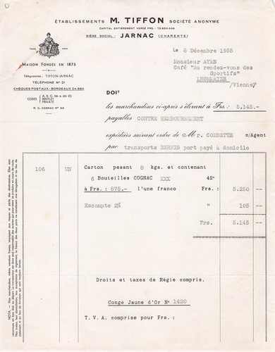 Charente jarnac negociant - 16,
