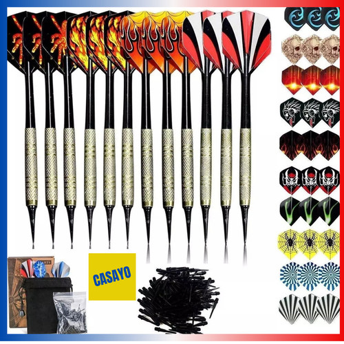 Set fléchettes souples - 12,