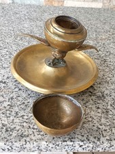 ENCRIER ANCIEN EN BRONZE ET