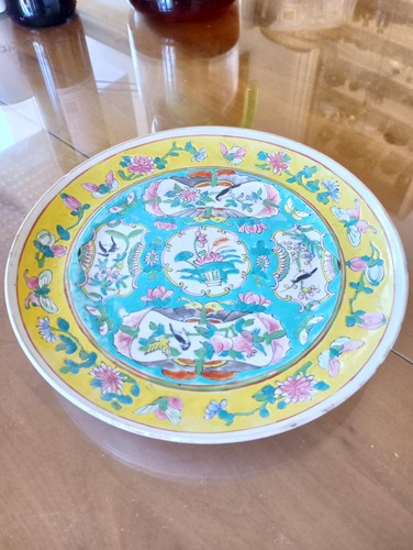 Chine assiette en porcelaine - -,