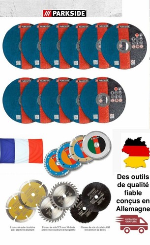 Parkside set meules - set, de