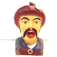 DELFT TETE BOUCHE OUVERTE N°5 GAPER PHARMACIE HOLLANDAISE 22 cm H  1,550 kg