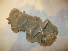 Ancienne GROSSE ROSE DES SABLES 22cm 1,640kg Minéraux Minéralogie Roche Pierre