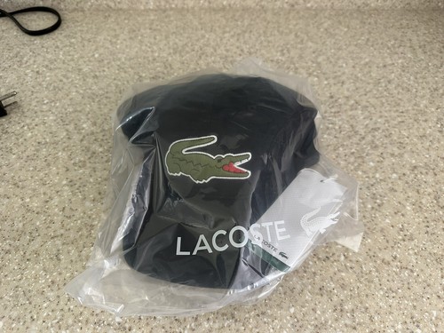 Lacoste black big croco - lacoste,