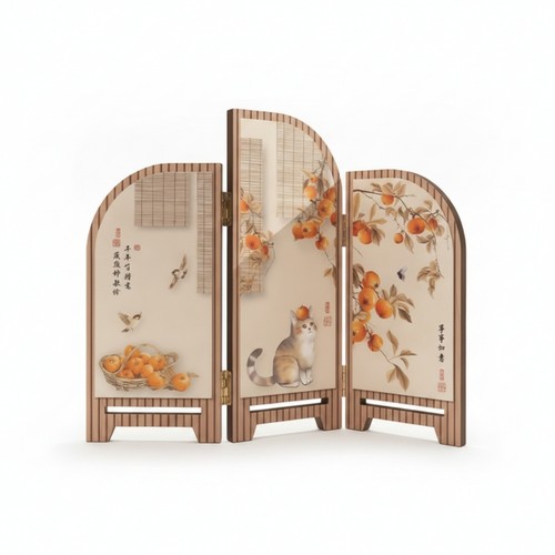 Paravent trois panneaux grain - paravent,