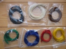 7 X 75 CM Hanks De Véritable Crin Cheval,Couleurs Différentes,Artisanat / Multi