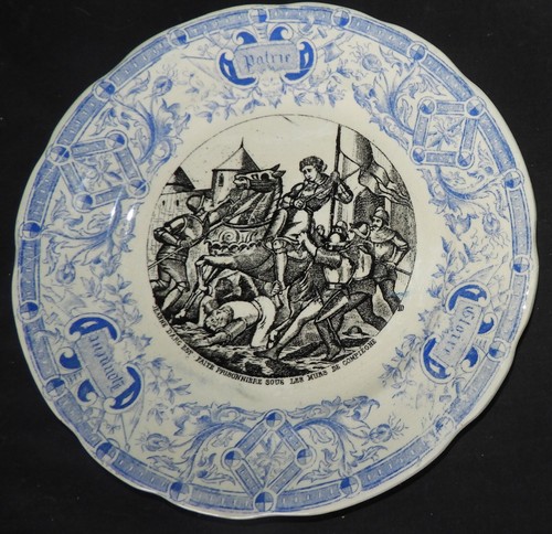 Assiette parlante xixè - assiette,