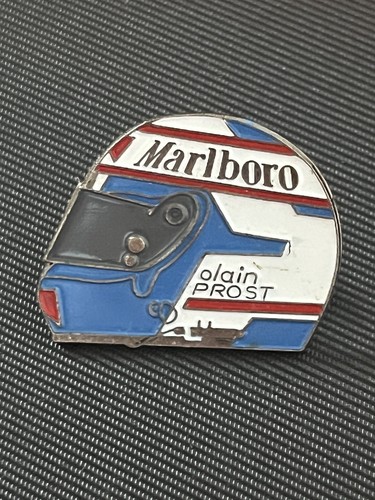 Pin casque alain prost - casque,