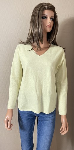 Pull jaune 100 laine - pull,