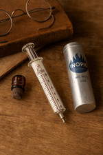 Ancienne Seringue en Verre