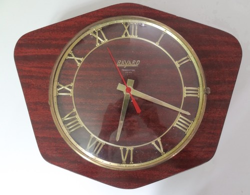 Pendule horloge bayard - pendule, formica