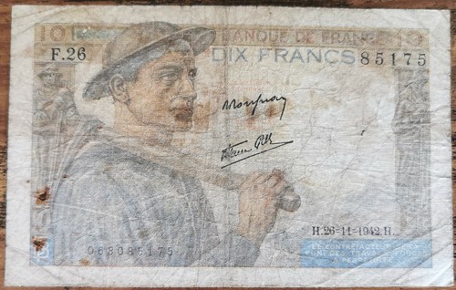 Billet francs mineur - francs, 26