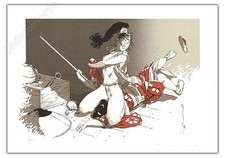 Affiche Serigraphie BD MICHETZ