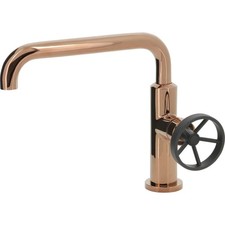 Mitigeur lavabo style industriel Rose gold traitement PVD THERMADOR - VAT15RG