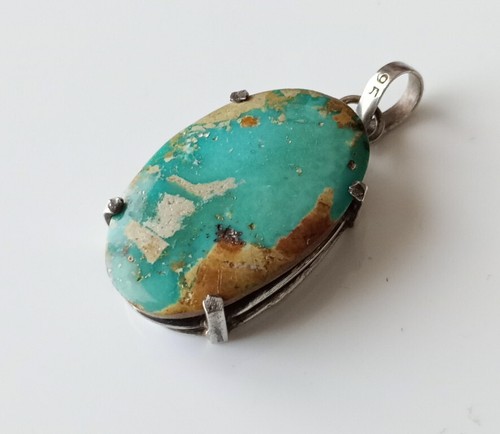 Pendentif turquoise - pendentif, en